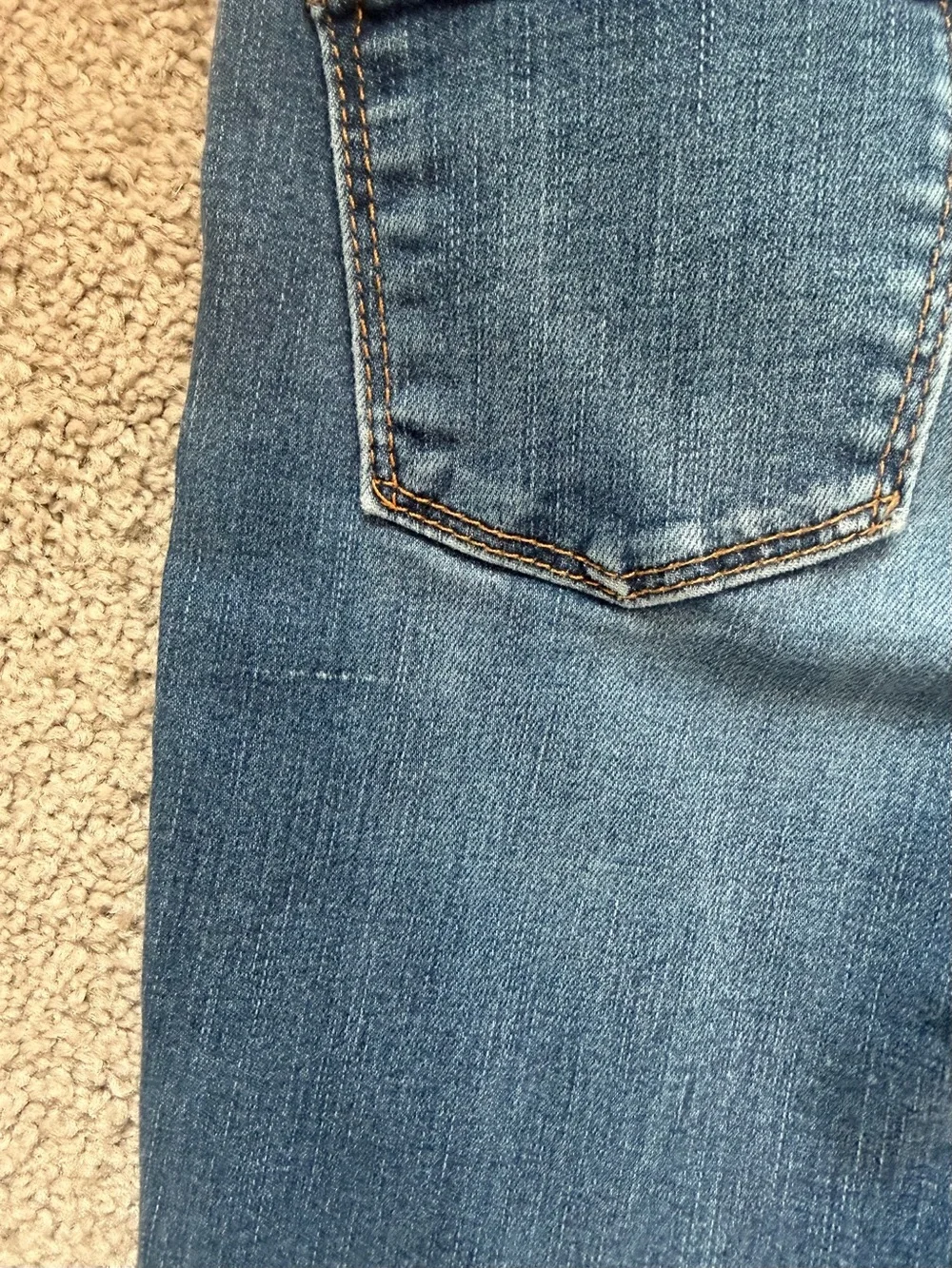 GAP Girls Denim Jeggings in Medium Blue Wash ~ size 8
